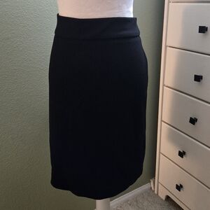 🔥 2/$9 or 3/$13   Kasper Elastic Waist Black Knit Pencil Skirt